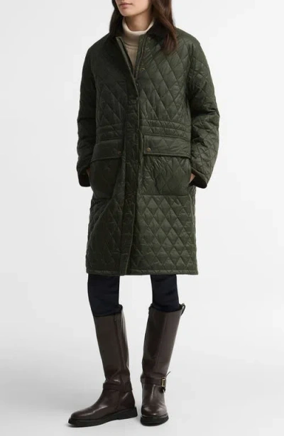 Barbour Rosamund Quilted Jacket In Green