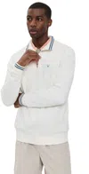 Barbour Rosford Half Zip Sweatshirt Whisper White