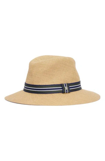 Barbour Rothbury Summer Hat In Tan/ Classic