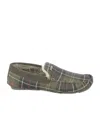 Barbour Round Head Slippers In Multi