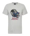 Barbour Round-necked T-shirt In White