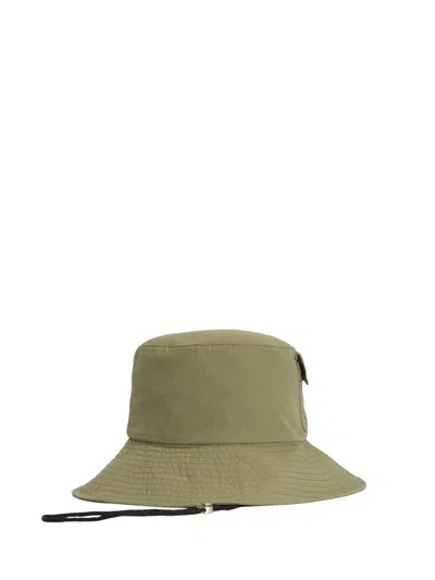 Barbour Rowane Fisherman Hat In Green