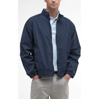 Barbour Royston Casual Cotton Jacket In Blue