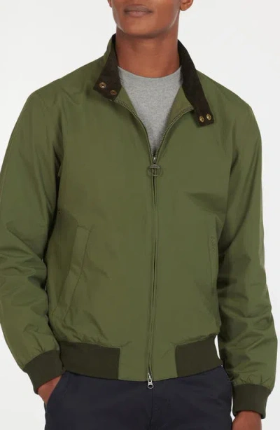 Barbour Royston Casual Water Resistant Jacket In Green