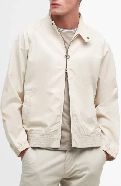 Barbour Royston Cotton Mens Casual Jacket In Rainy Day