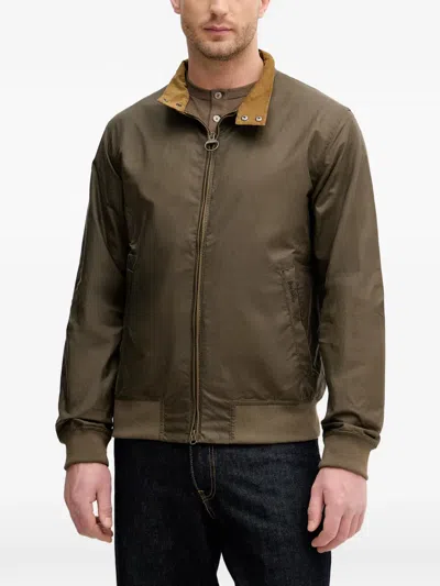 Barbour Royston High-neck Jacket In Green
