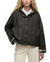 Barbour Ryedale Waxed Jacket In Black