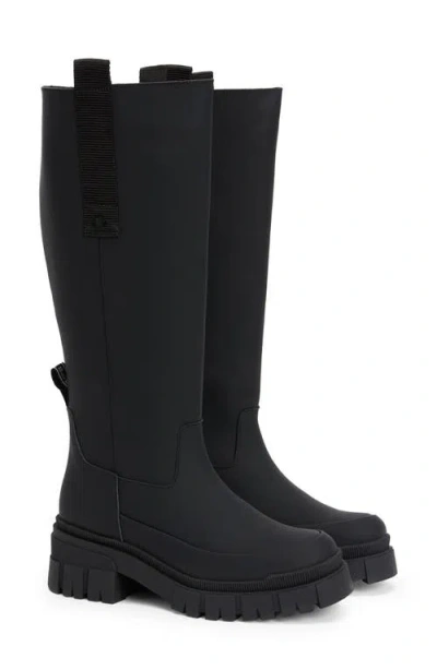 Barbour Saidie Knee High Boot In Black