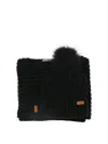 Barbour "saltburn" Beanie And Scarf Set