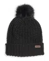 Barbour Saltburn Knit Beanie In Black