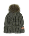 Barbour Saltburn Knit Beanie In Green