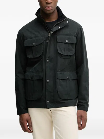 Barbour Sanderling Casual Mens Jacket In Blue