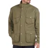 Barbour Multi-pocket Gilet Jacket In Green