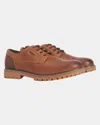 Barbour Sandstone Mens Derby Shoes In Brown