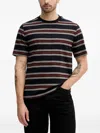 Barbour Sandwick Striped T-shirt In Multi