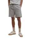Barbour Sandwood Waffle Stitch Shorts In Gray