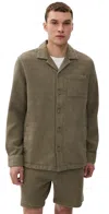 Barbour Sandwood Overshirt Light Moss