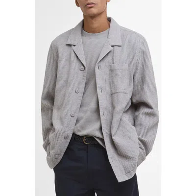 Barbour Sandwood Thermal Overshirt In Gray