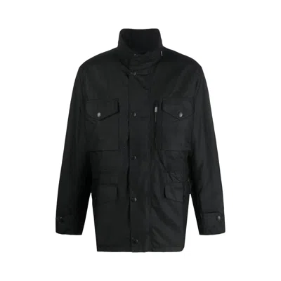 Pre-owned Barbour Sapper Wax Jacket 'black/classic' | Men's Size L