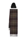Barbour Scarfs Brown In Multicolour
