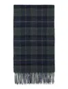 Barbour Scarf Check In Blue
