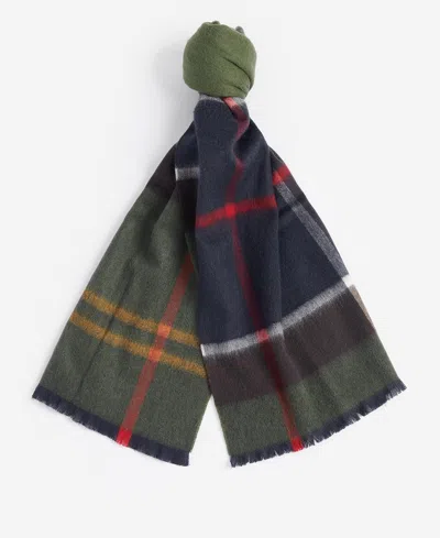 Barbour Scarf In Wool In Multi