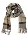 Barbour Scarf With Tartan Pattern