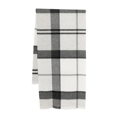 Barbour Check-pattern Scarf In Multi