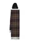 Barbour Scarfs Brown In Multicolour