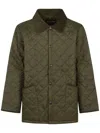 Barbour Long-sleeved Casual Jacket In 绿色