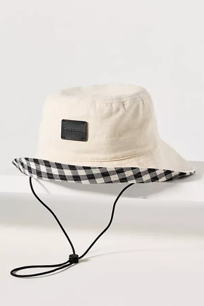 Barbour Selena Bucket Hat In White