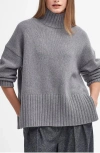 Barbour Serena Sweater In Grey Marl