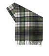 Barbour Serena Tartan Scarf Accessories In Green