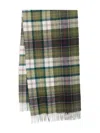 Barbour Serena Tartan Scarf Accessories In Brown