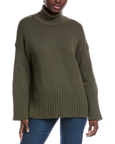 Barbour Serena Wool-blend Sweater In Green