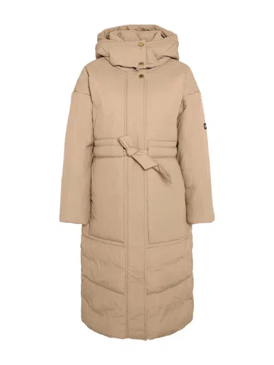Barbour Long-sleeved Padded Jacket In Brown