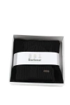 Barbour Set Scarf And Hat Man Acrylic  2mmgs0019 Black In Black