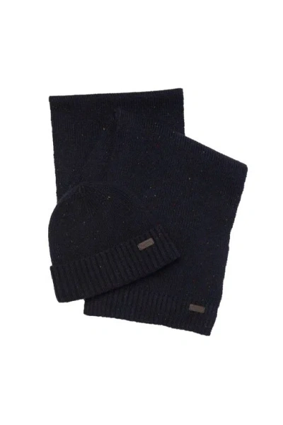 BARBOUR SET SCARF AND HAT MAN WOOL BARBOUR 2MMGS0047