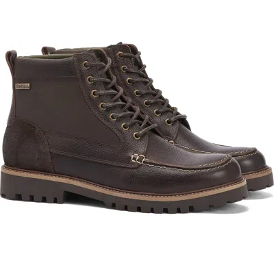 Barbour Sheene Moc Toe Boot In Brown