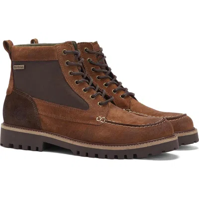 Barbour Sheene Moc Toe Boot In Brown