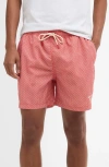 Barbour Clamshell Pattern Swimsuit In Pink