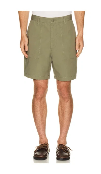 Barbour Twill Sherburn Shorts In Green