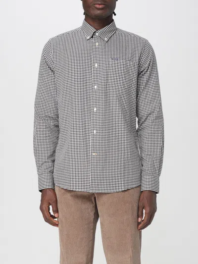Barbour Shirt  Men Color Black In Blue