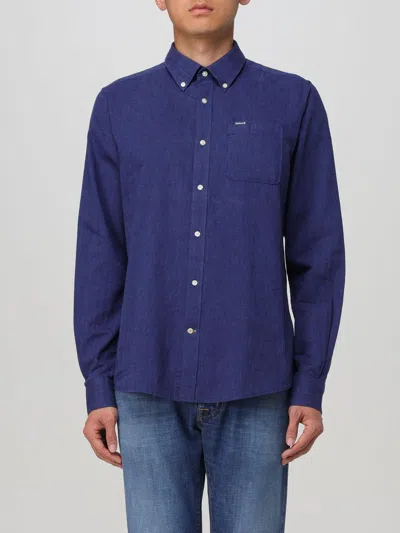 Barbour Shirt  Men Color Blue 1