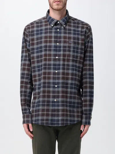Barbour Kyeloch Tailored Fit Plaid Cotton Flannel Button-down Shirt In Multi