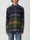 Barbour Renford Oversized Tartan Shirt In Animal Print