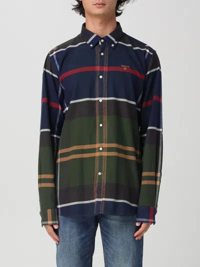 Barbour Renford Oversized Tartan Shirt In Animal Print