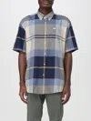 Barbour Shirt  Men Color Green In Multi