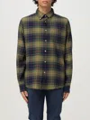 Barbour Fortrose Tartan Green Blue Shirt In Green