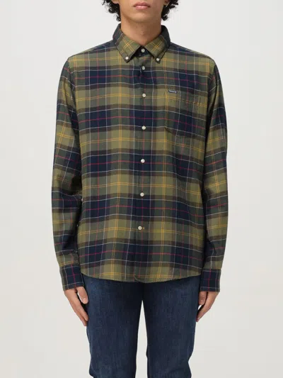 BARBOUR SHIRT BARBOUR MEN COLOR GREEN,434556012